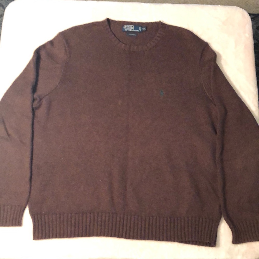 Brown Polo Sweater